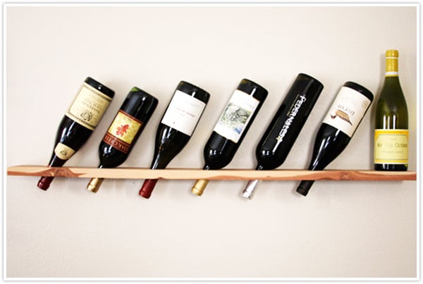 wine rack instructional diy wood hanging shelf best easy 