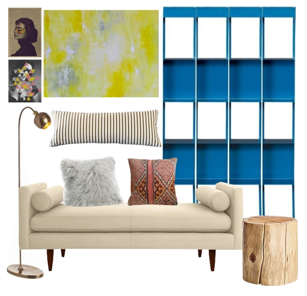 Bring it Home :: Moody Blue (Bookshelves) | Camille Styles