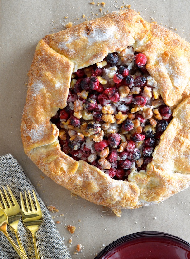 Cranberry Walnut Galette | Forgiving Martha for Camille Styles