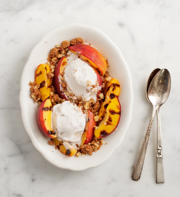 Grilled Peach Crumble // Love & Lemons for Camille Styles