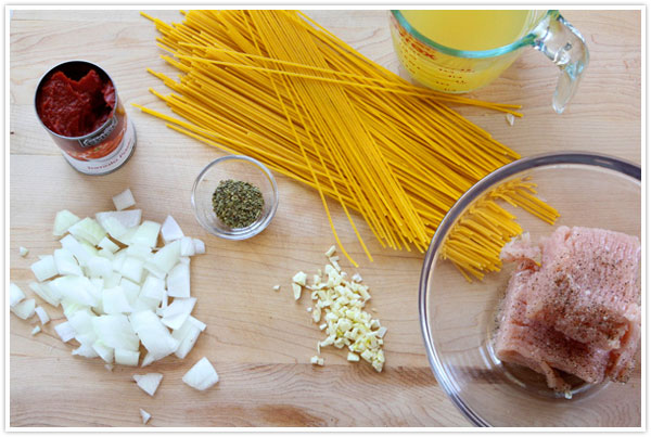 One Pot Spaghetti | Lisa Thiele for Camille Styles