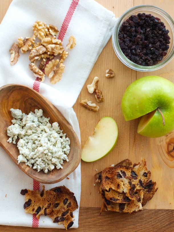 Apple & Blue Cheese Harvest Salad | Camille Styles