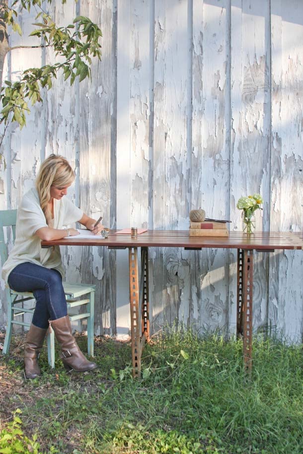 DIY Dining Room Table | Claire Zinnecker for Camille Styles