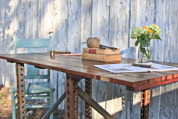 DIY Dining Room Table | Claire Zinnecker for Camille Styles