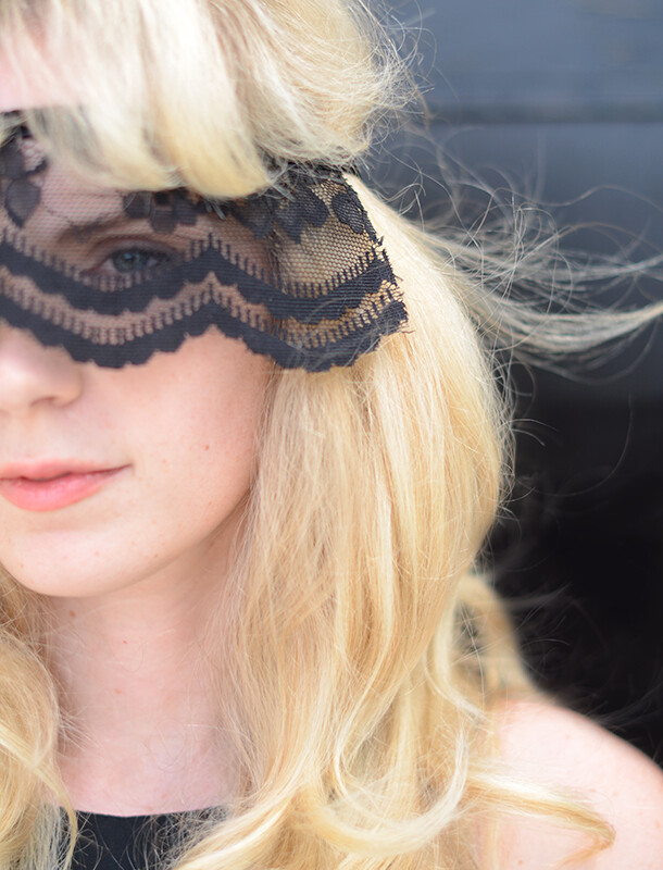 DIY Lace Mask | Camille Styles