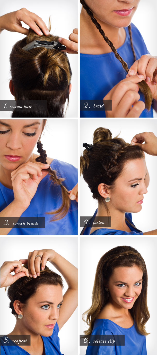 braided headband tutorial | martha lynn kale for camille styles