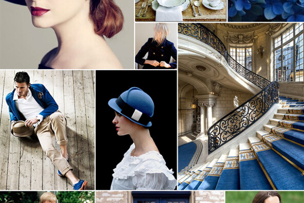 Royal Blue Inspiration Board | Camille Styles
