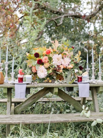 The Thanksgiving Table | Poppies & Posies for Camille Styles