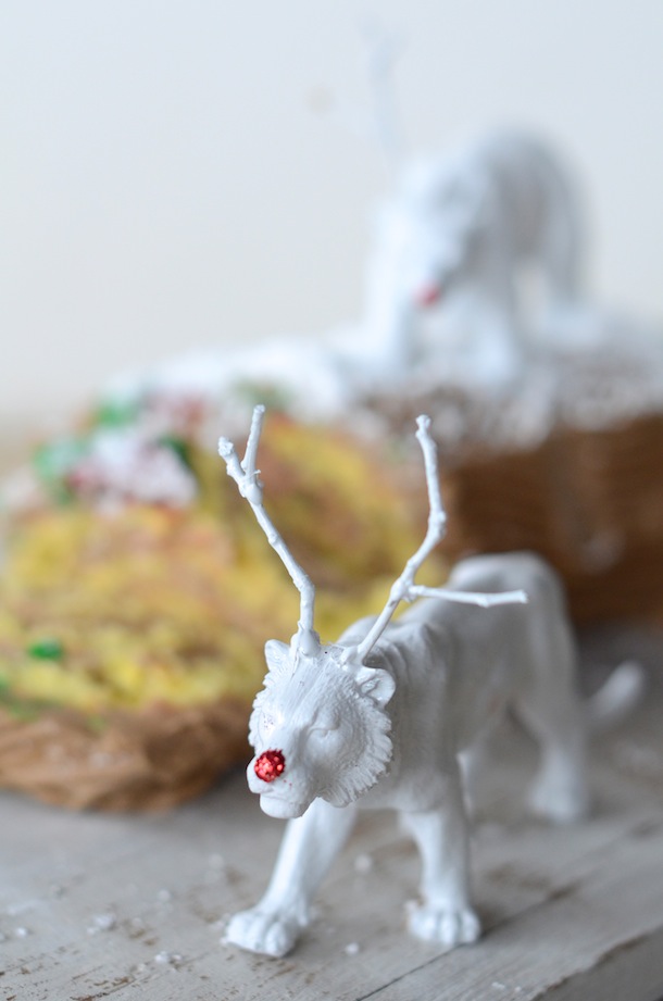 DIY Reindeer Animals | Camille Styles