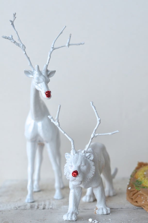 DIY Reindeer Animals | Camille Styles