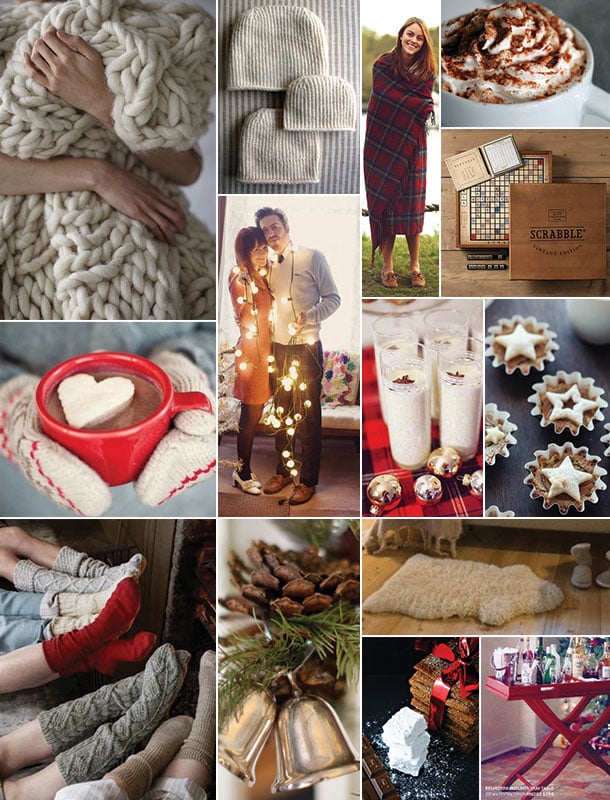Cashmere and Cocoa Inspiration Board | Camille Styles