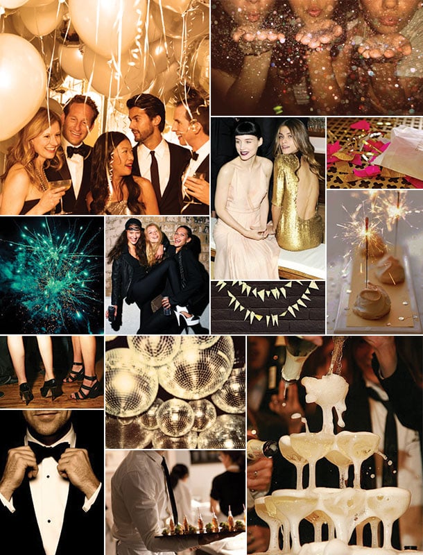 New Years Eve Inspiration Board | Camille Styles
