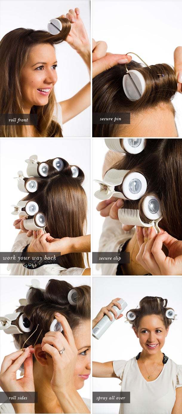 How to use hot rollers | martha lynn kale for camille styles