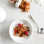Coconut Butter Granola from How Sweet It Is via Camille Styles