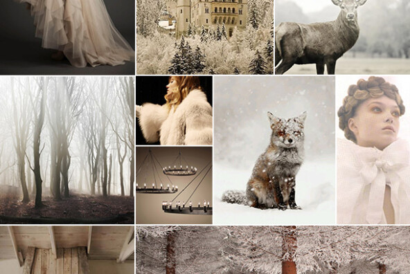 Winter Forest Inspiration Board | Camille Styles