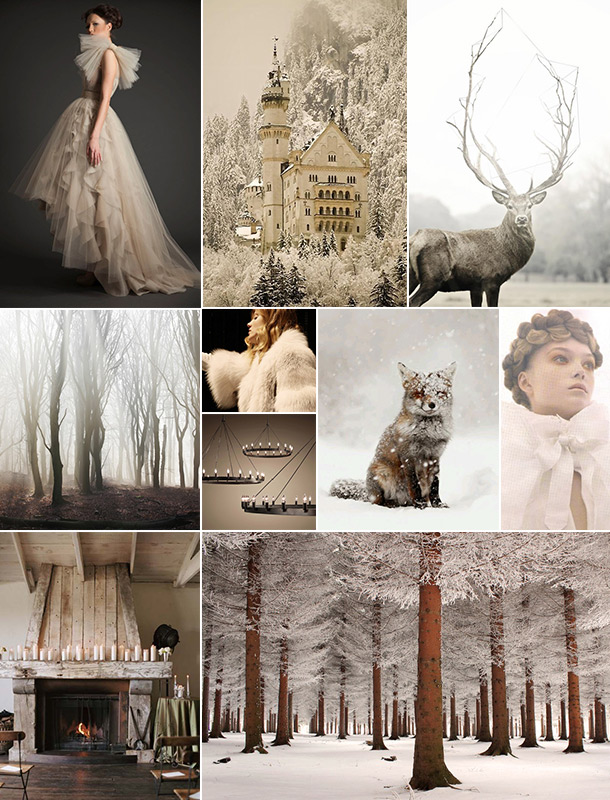 Winter Forest Inspiration Board | Camille Styles