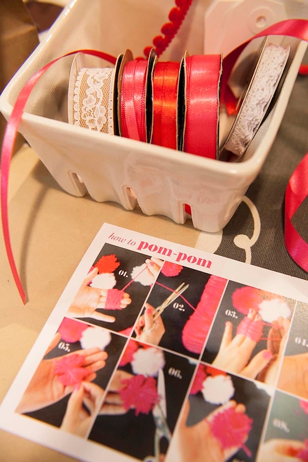 Anthropologie Valentine's Day Crafting Event with Camille Styles