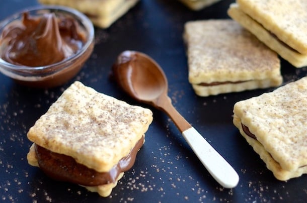 Nutella Shortbread Sandwiches | Forgiving Martha for Camille Styles