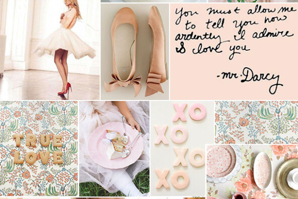 Valentine's Pastel Inspiration Board | Camille Styles