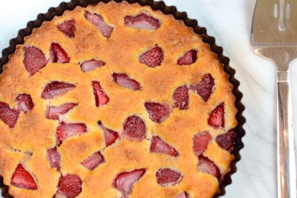 Strawberry Torte Recipe | Forgiving Martha for Camille Styles