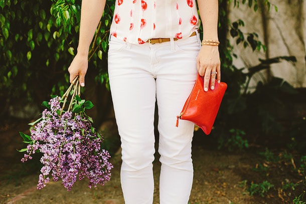 Casual Spring Outfit by Jen Pinkston | photos by Mary Costa for Camille Styles