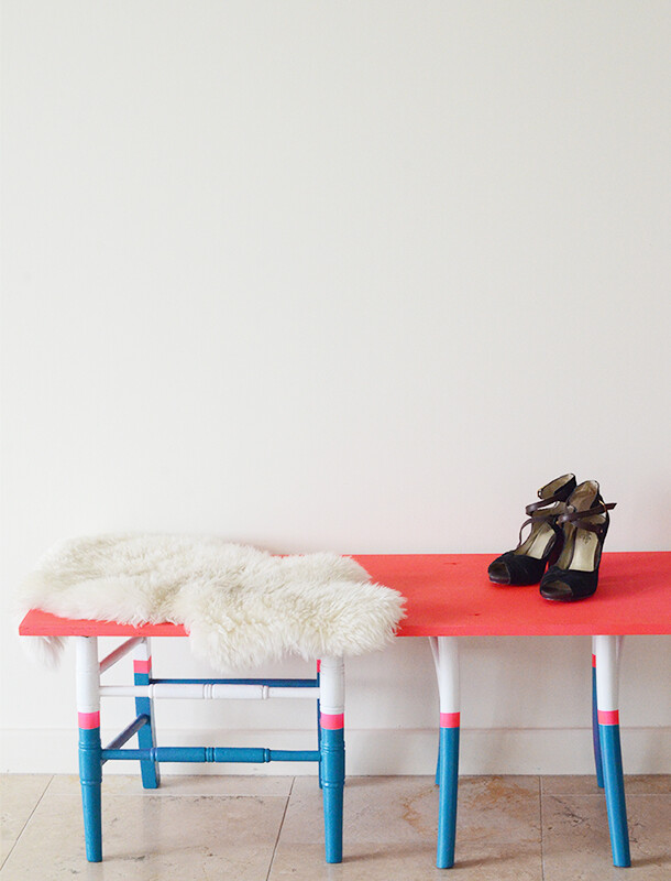 DIY Bench | Claire Zinnecker for Camille Styles