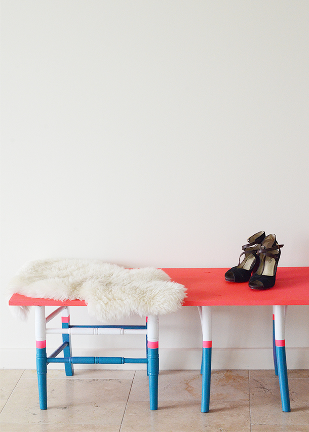 DIY Bench | Claire Zinnecker for Camille Styles