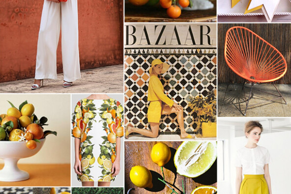 Citrus Inspiration Board | Camille Styles
