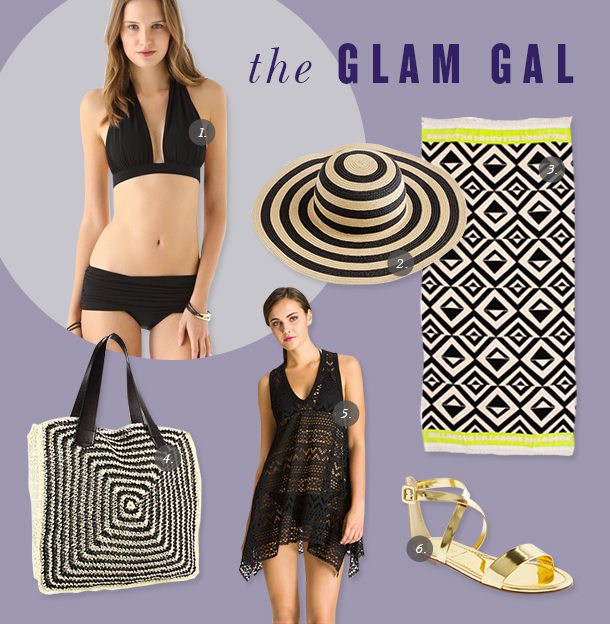 Glam Swimwear | Jen Pinkston for Camille Styles