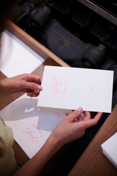 Letterpress Class with Carriage House Design | photos by Kate LeSueur for Camille Styles