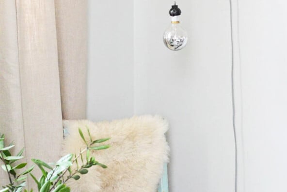 DIY Copper Pipe Wall Sconce | Claire Zinnecker for Camille Styles