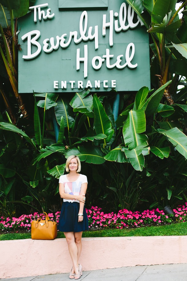Dress for brunch at the Beverly Hills hotel, styled by Jen Pinkston | photos by Mary Costa for Camille Styles