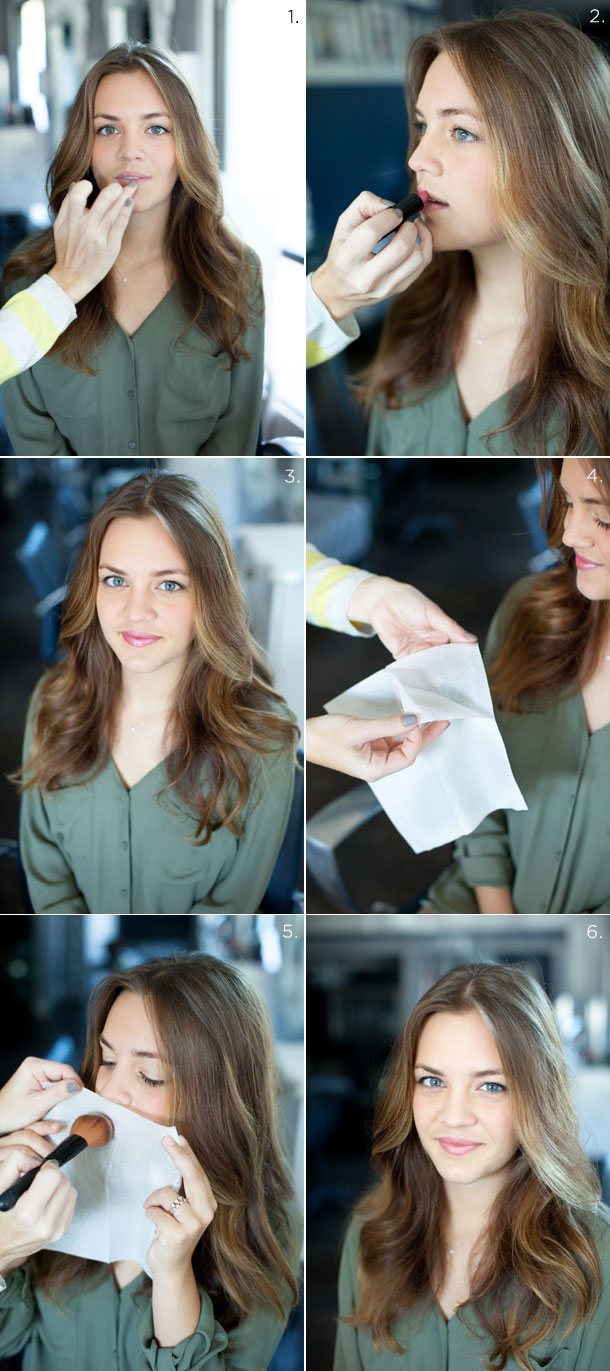 Matte Lips Tutorial by Martha Lynn Kale | photos by Kate Stafford for Camille Styles