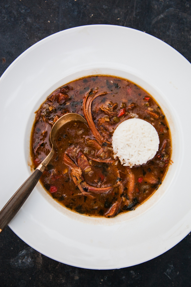 Christmas Gumbo Recipe by Elizabeth Winslow | Camille Styles