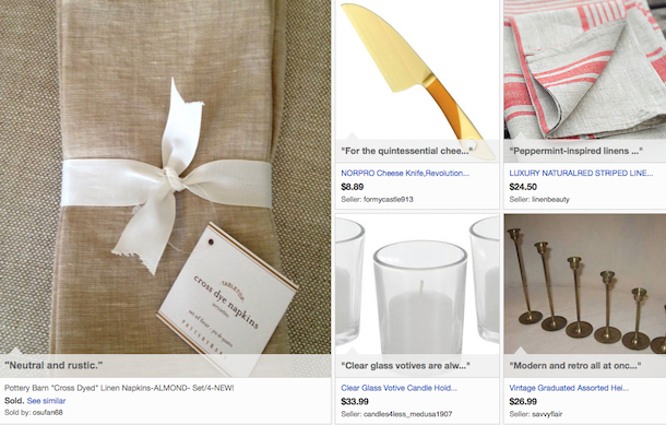 Tabletop Essentials, eBay Collections | Camille Styles