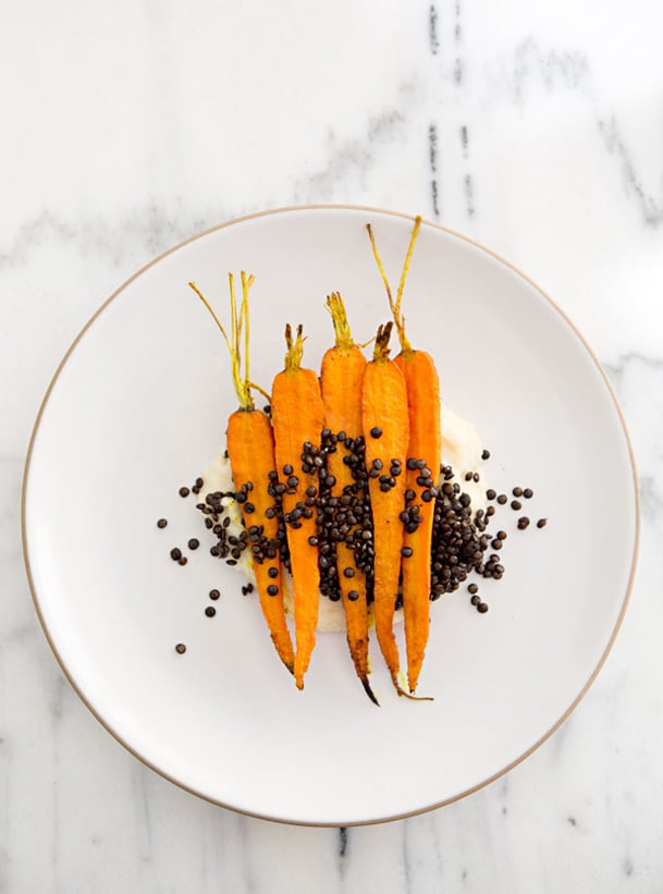 Tumeric Roasted Carrots and Parsnip Puree | A House in the Hills for Camille Styles