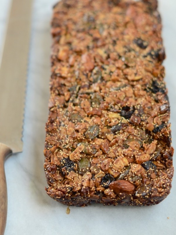 Tuesday Tastings :: Nutty Vegan Granola Bars - Camille Styles