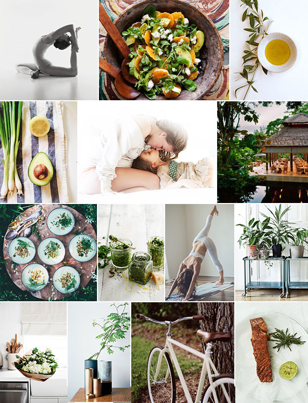 Green Wellness Inspiration | Camille Styles