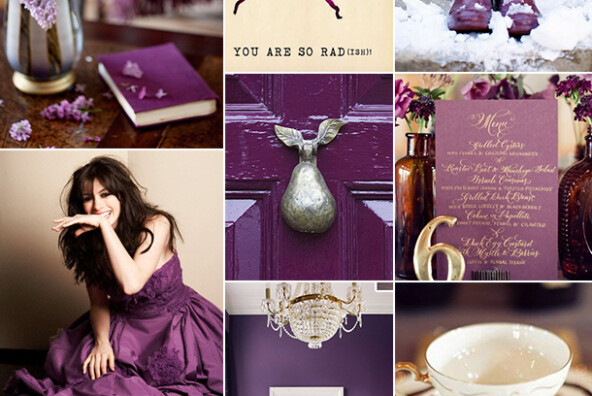 Plum Inspiration Board | Camille Styles