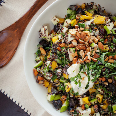 Quinoa Chopped Veggie Salad, photo by Melanie Grizzel | Camille Styles