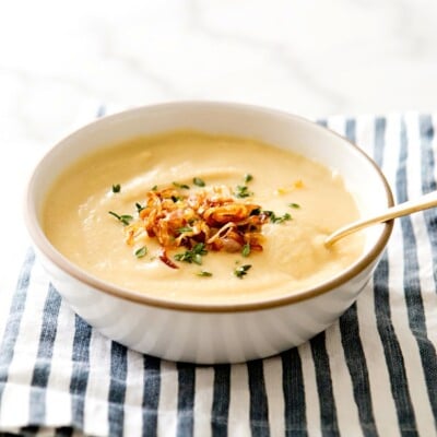 Roasted Sunchoke Soup by Sarah Yates | Camille Styles