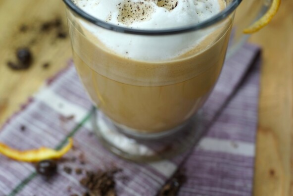 Latte with Bailey's and Orange | Camille Styles