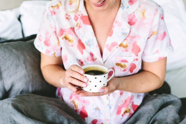 Breakfast in Bed | Photo by Mary Costa for Camille Styles