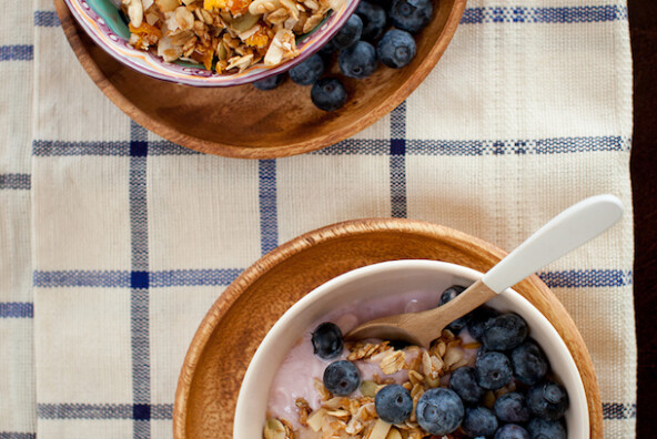 Toasted Coconut Muesli, photo by Melanie Grizzel | Camille Styles