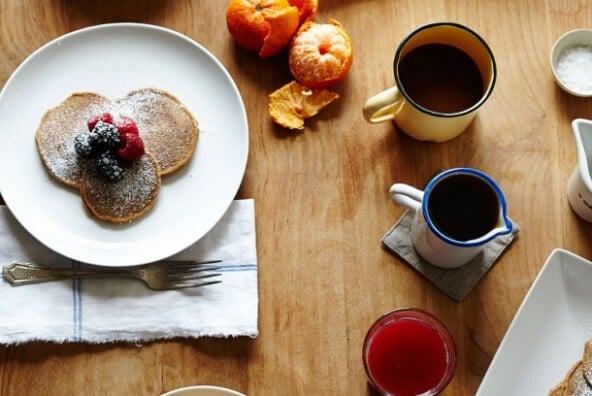 Chestnut Pancakes | Breakfast Ideas | Julia Gartland for Camille Styles