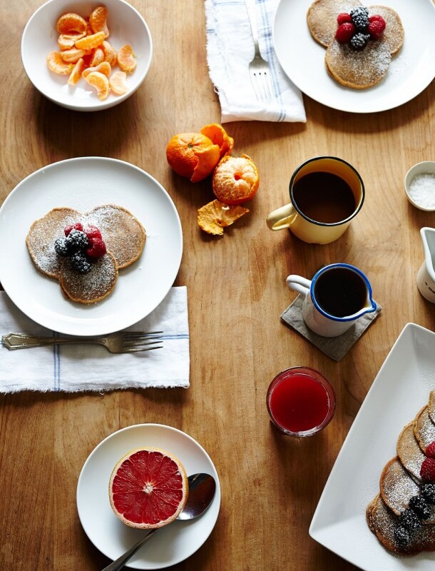 Chestnut Pancakes | Breakfast Ideas | Julia Gartland for Camille Styles