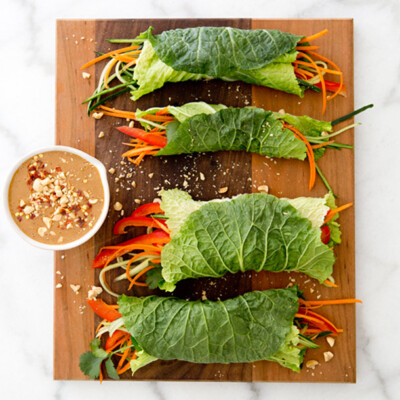 Napa Cabbage Wraps