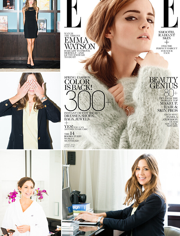 Elle Magazine April 2014 | Camille Styles