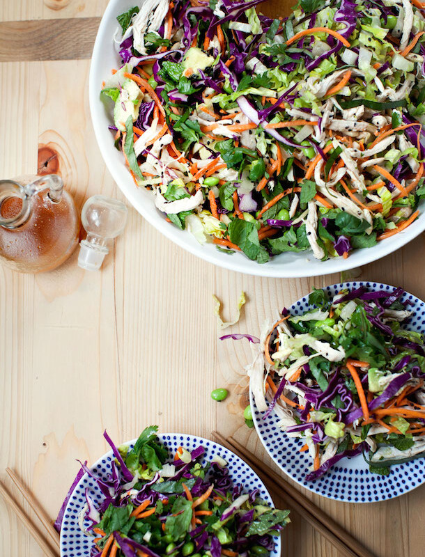 Asian Chicken Salad Recipe, photo by Kim Jones | Camille Styles