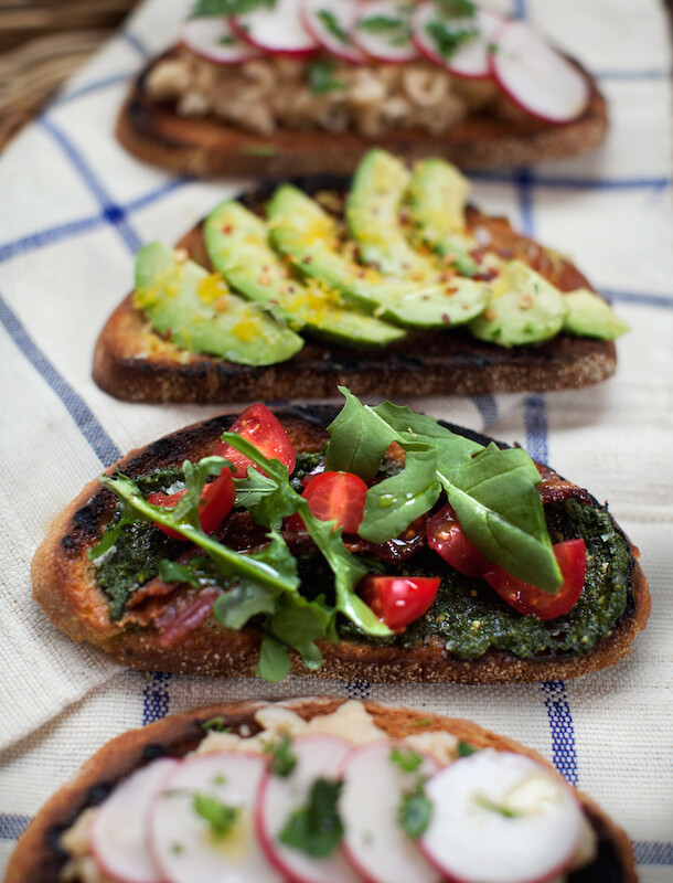 Build-Your-Own-Tartines | Camille Styles